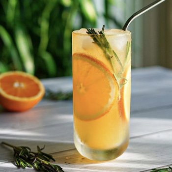 Cocktail Orange Rosemary Collins