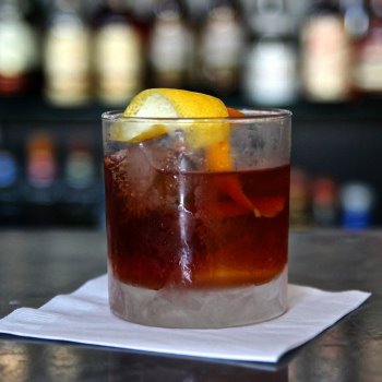 Cocktail Rum Old-fashioned